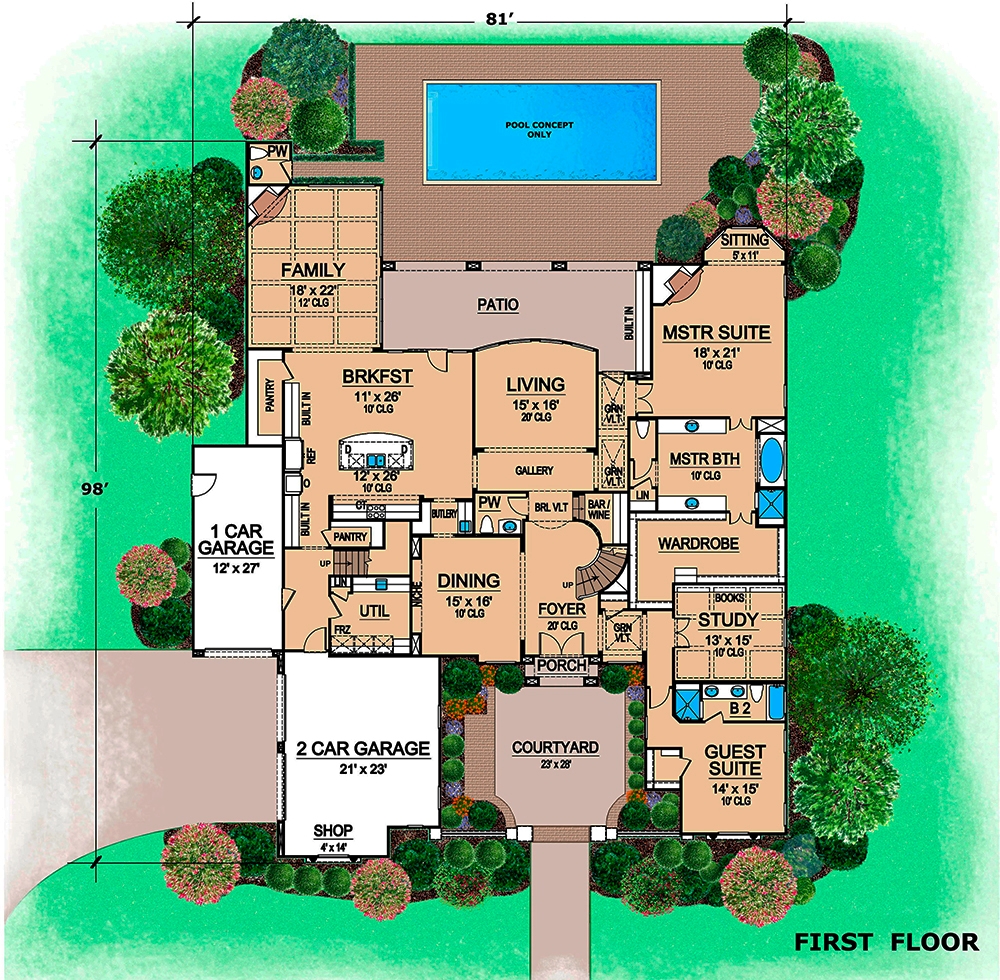 Floor Plan Main Level