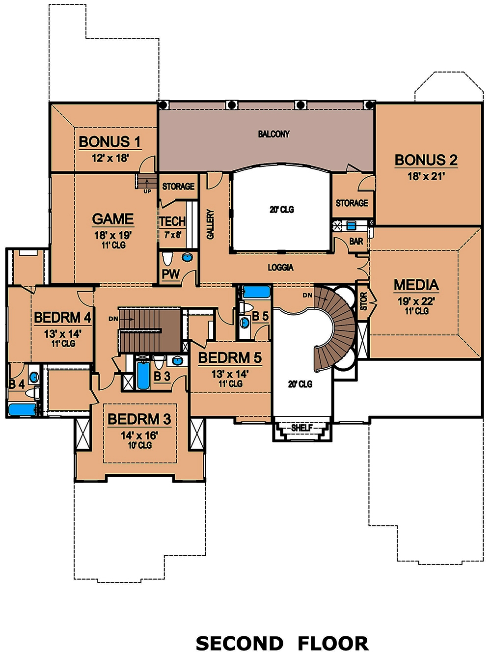 Floor Plan Upper Level