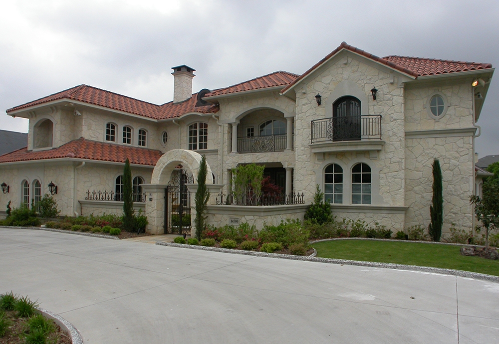 4-Bedroom, 6903 Sq Ft Mediterranean House Plan - 195-1168 - Front Exterior