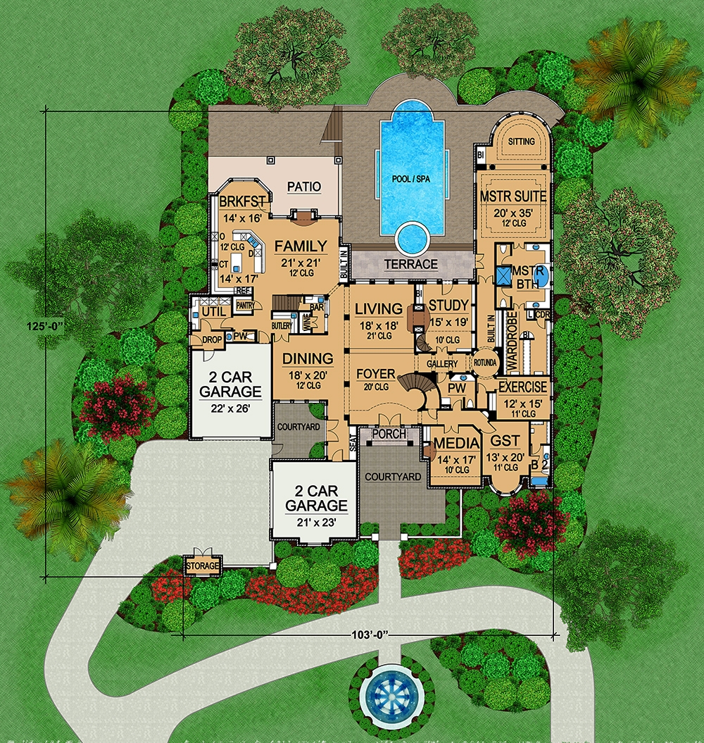 Floor Plan Main Level