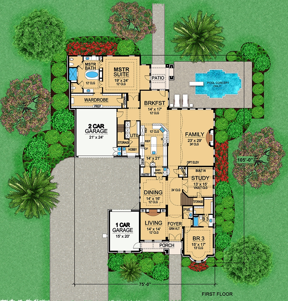 Floor Plan Main Level