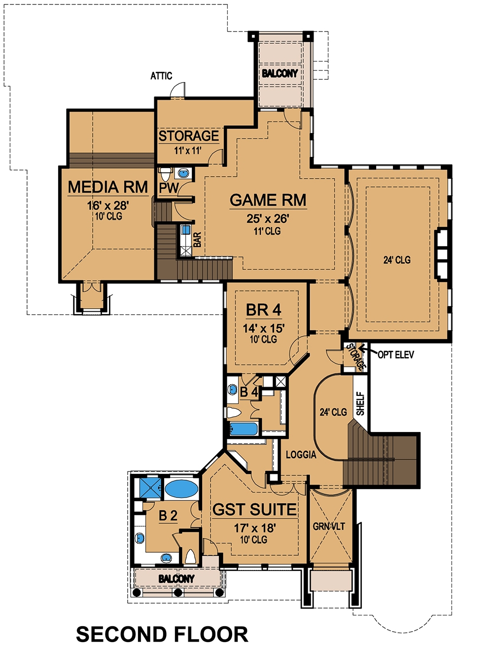 Floor Plan Upper Level