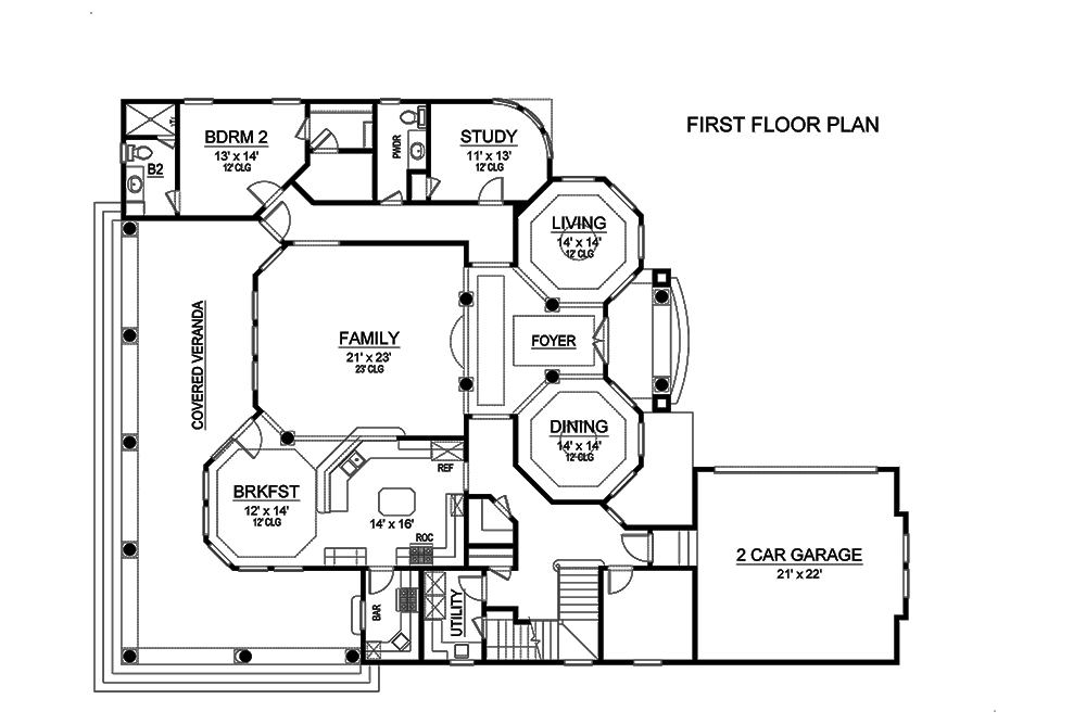 Floor Plan Main Level