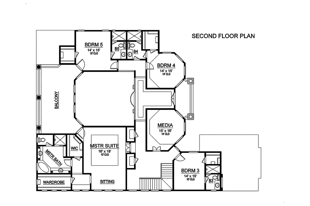 Floor Plan Upper Level