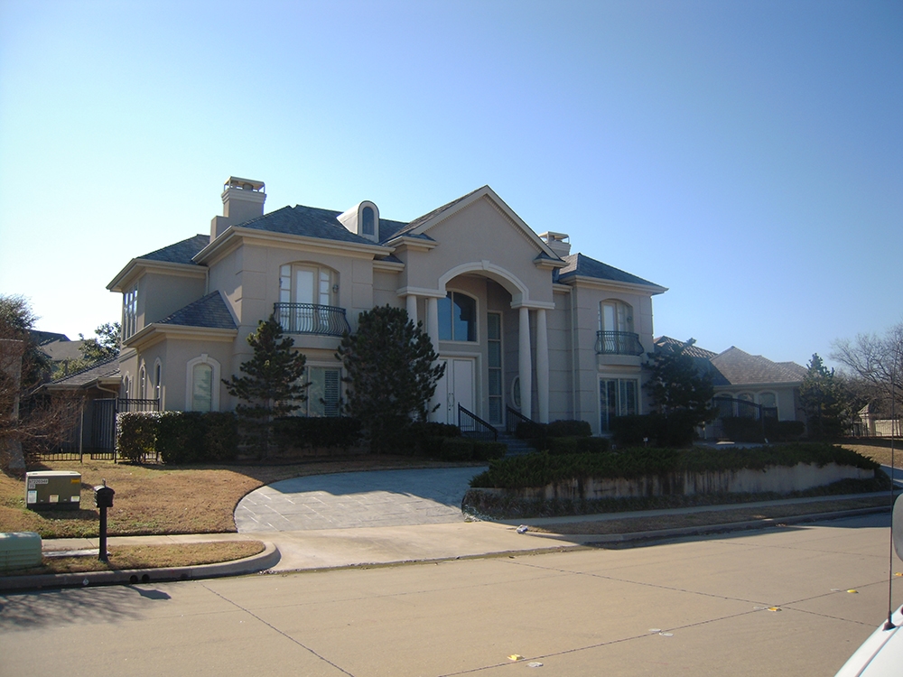 5-Bedroom, 9832 Sq Ft Colonial Home Plan - 195-1176 - Main Exterior