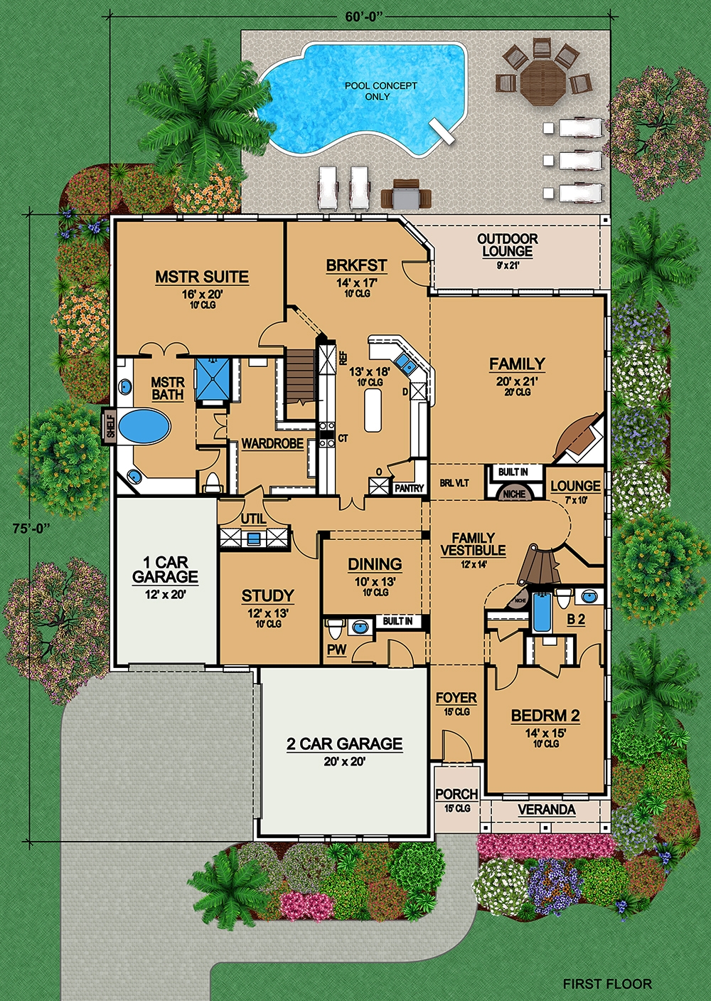 Floor Plan Main Level