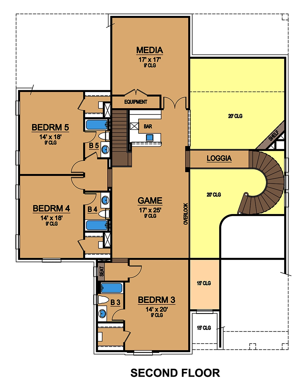 Floor Plan Upper Level