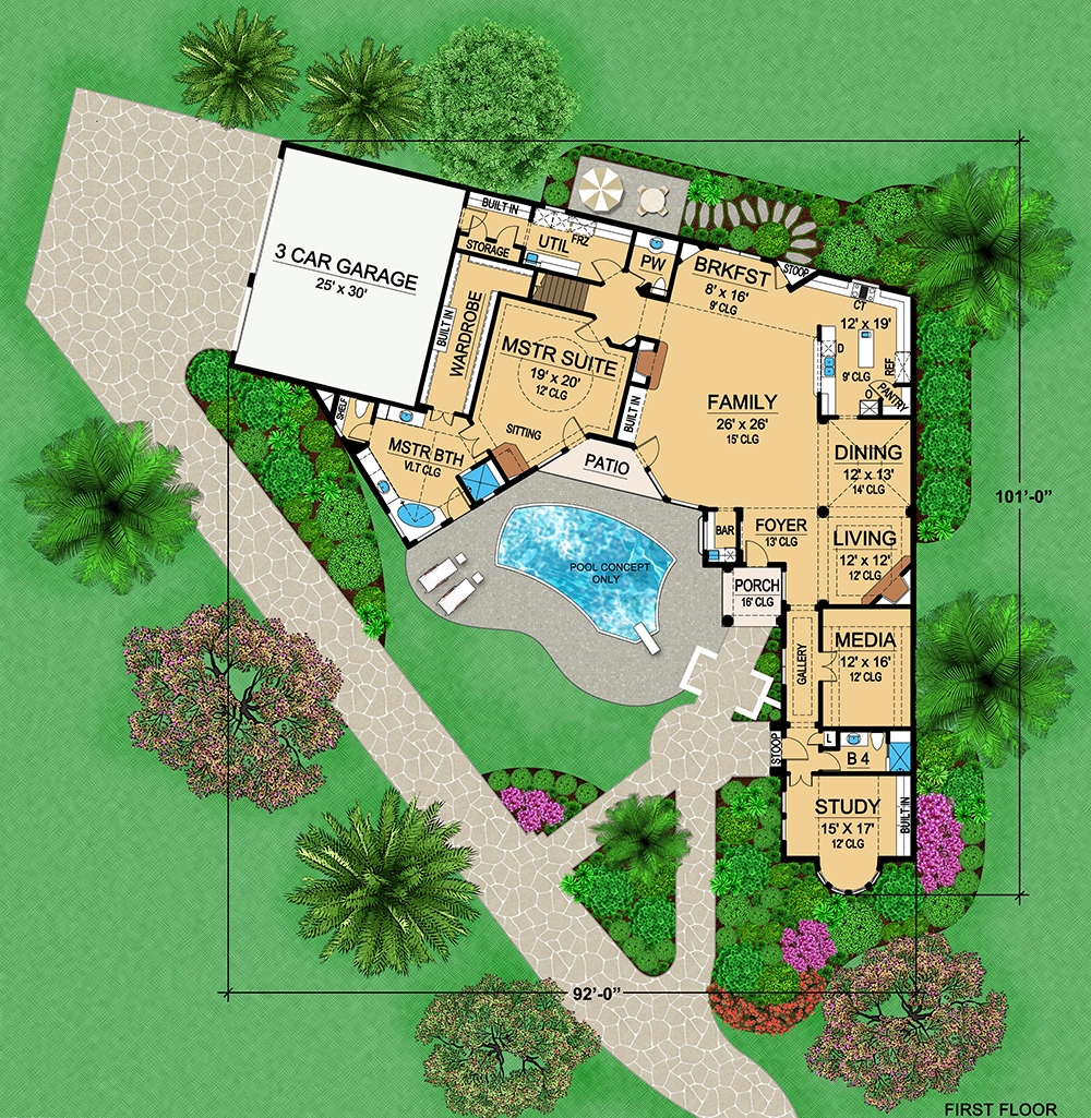 Floor Plan Main Level