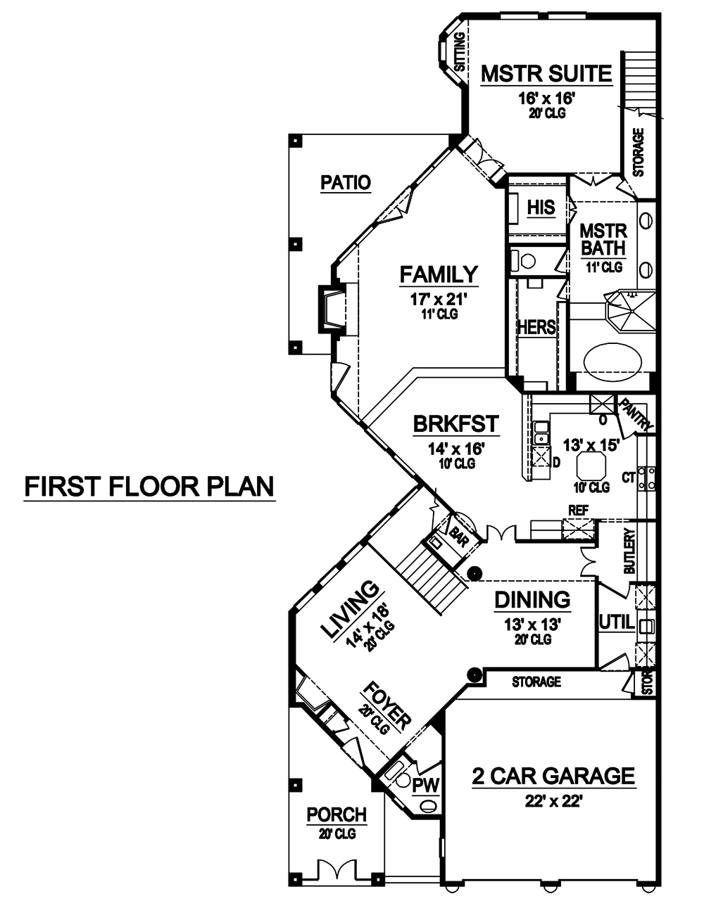 Floor Plan Main Level