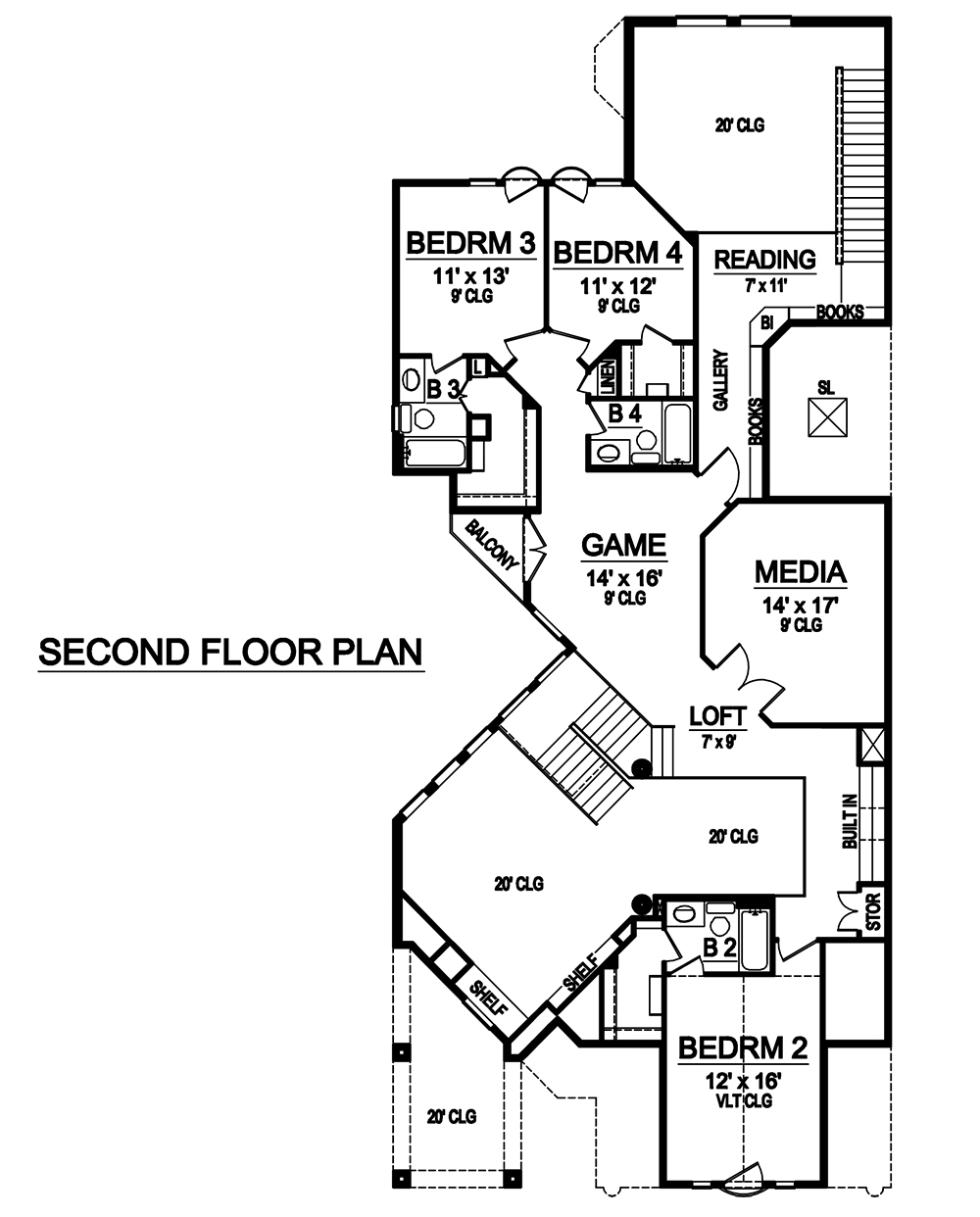 Floor Plan Upper Level