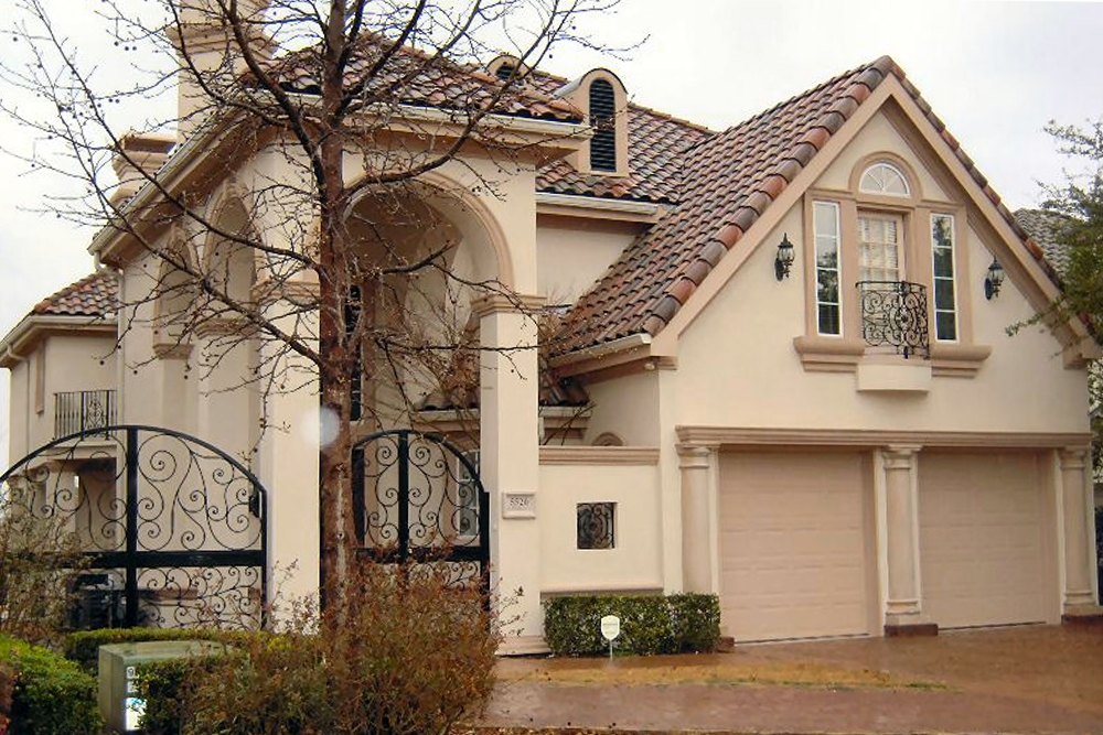 4-Bedroom, 3924 Sq Ft French House Plan - 195-1184 - Front Exterior