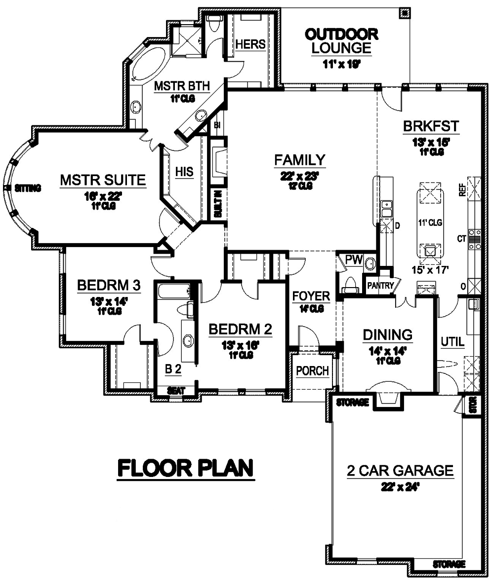 Floor Plan Main Level