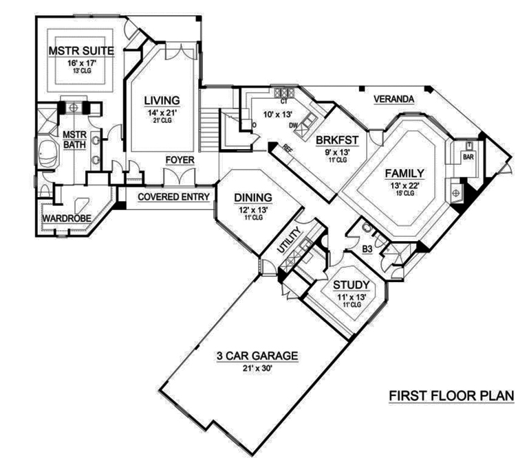 Floor Plan Main Level