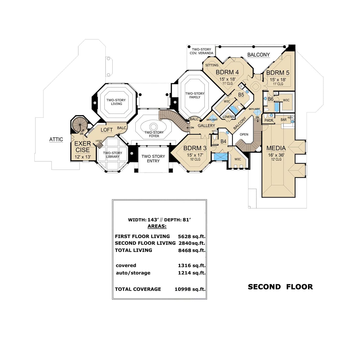 Floor Plan Upper Level