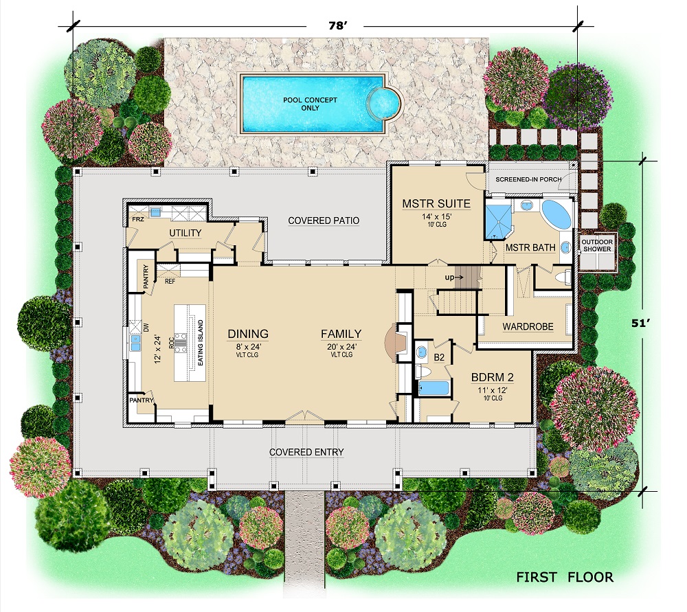 Floor Plan Main Level