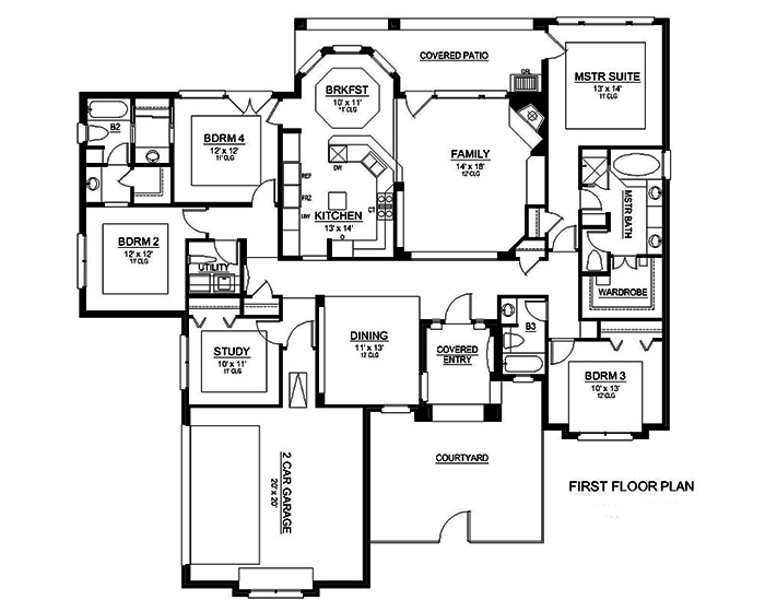 Floor Plan Main Level