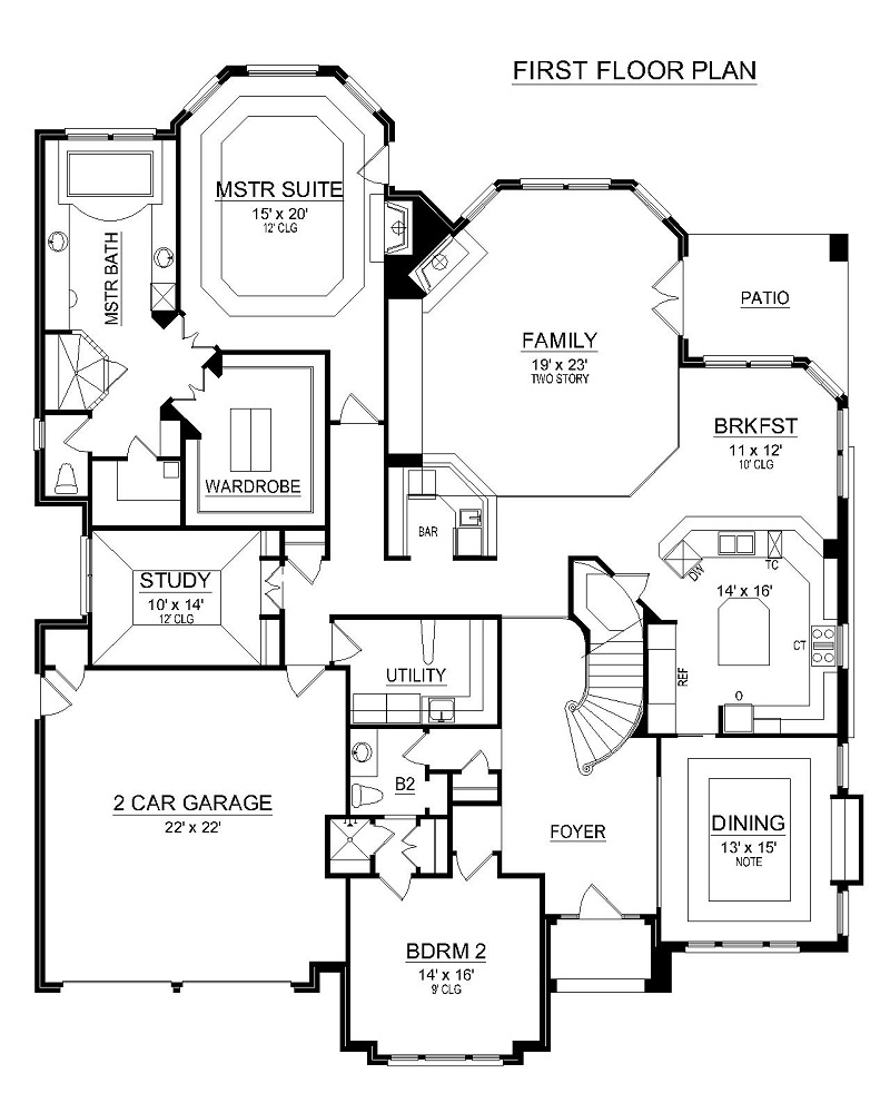 Floor Plan Main Level