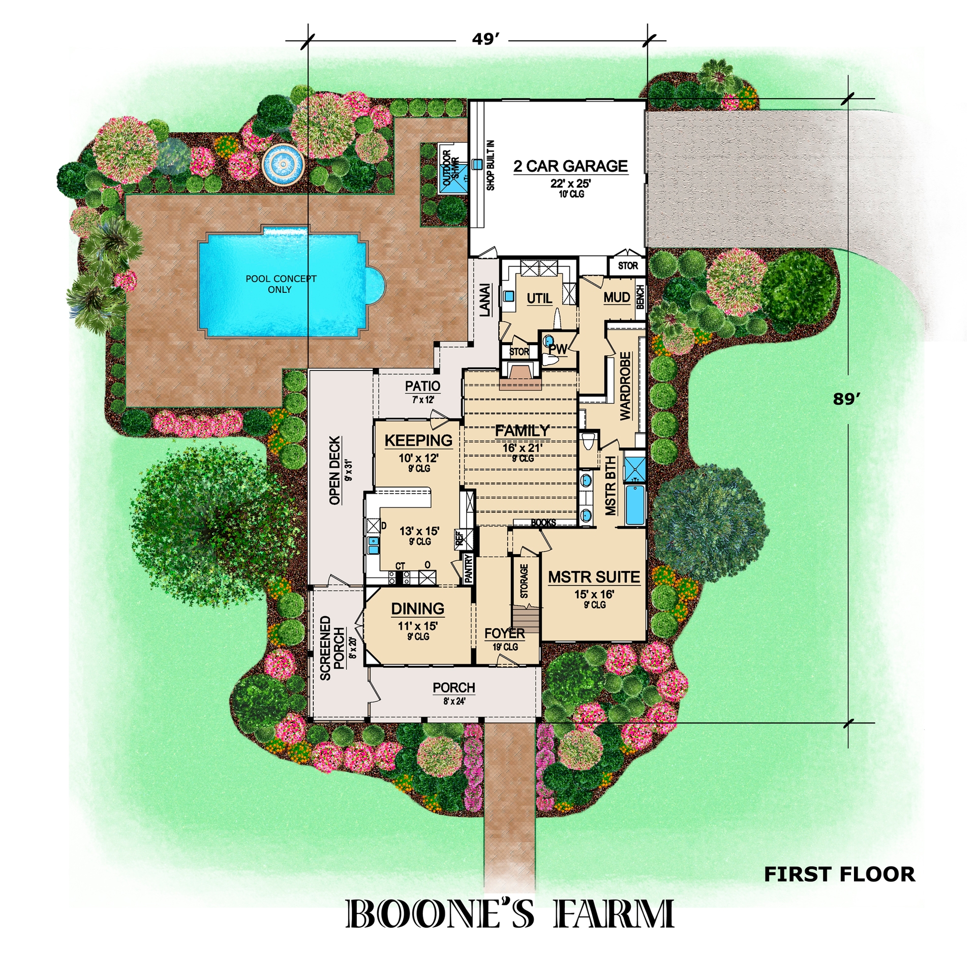 Floor Plan Main Level