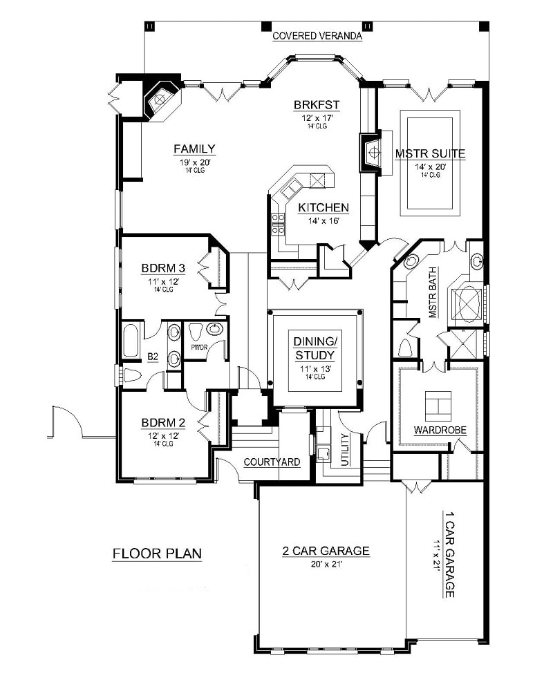 Floor Plan Main Level