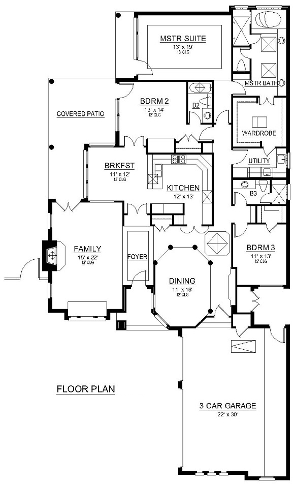 Floor Plan Main Level