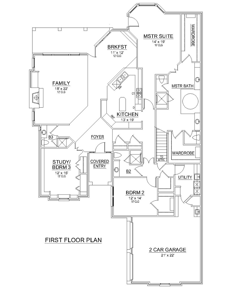 Floor Plan Main Level