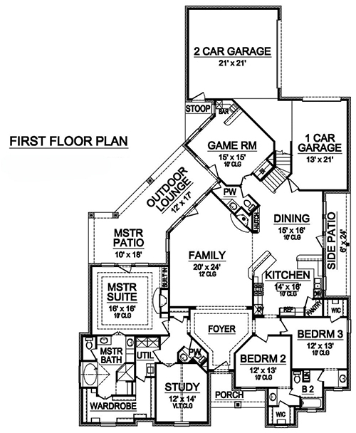 Floor Plan Main Level