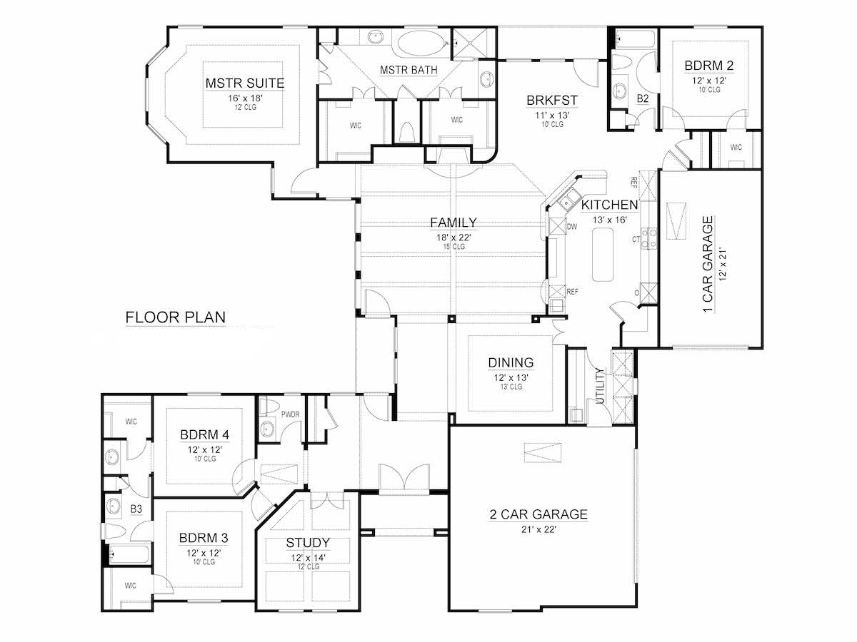 Floor Plan Main Level