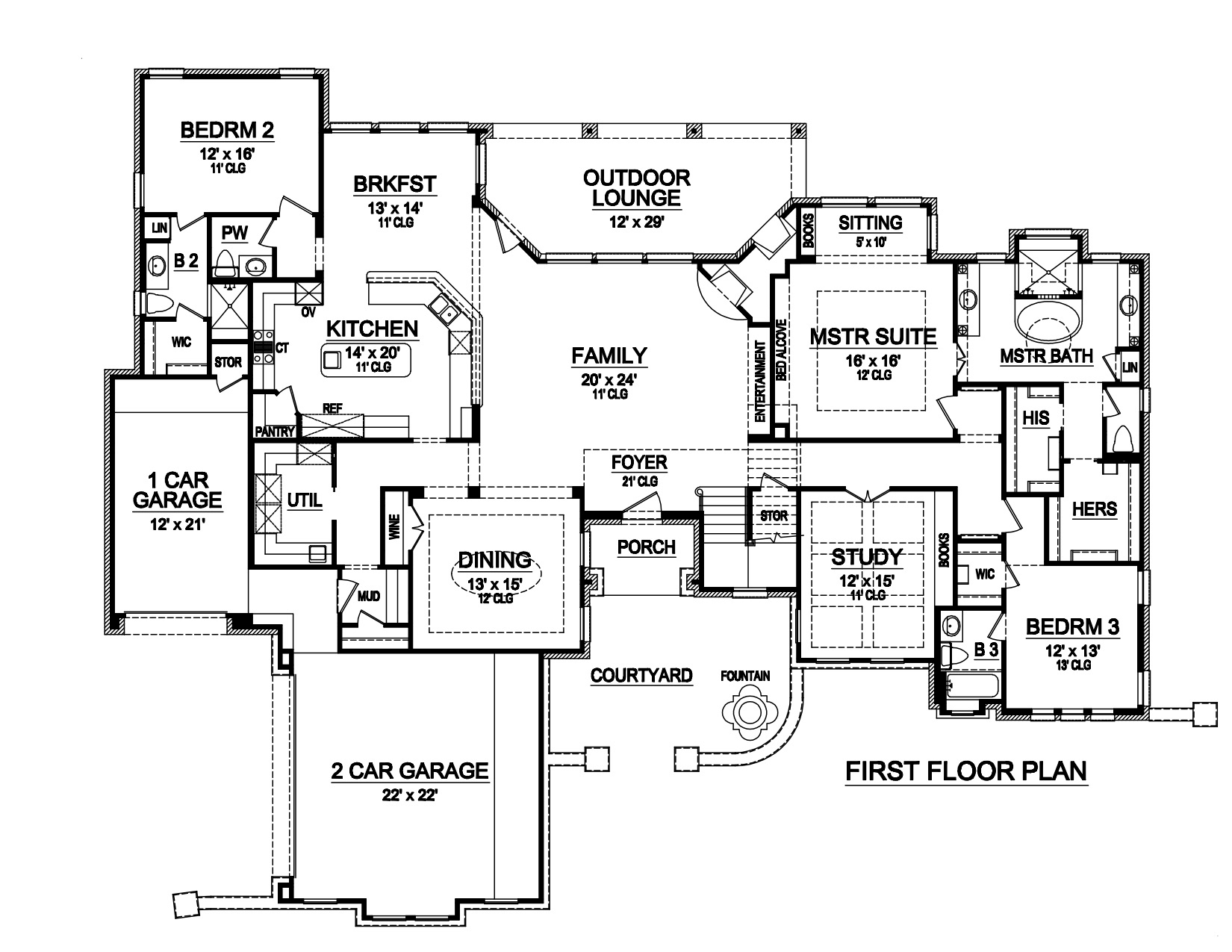 Floor Plan Main Level