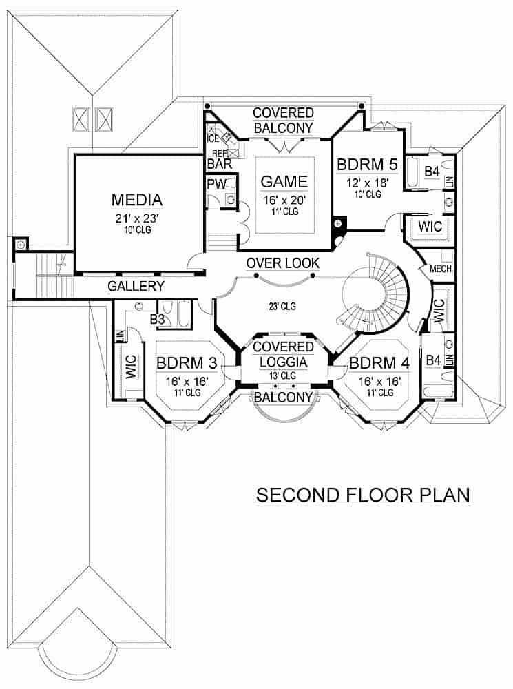 Floor Plan Upper Level