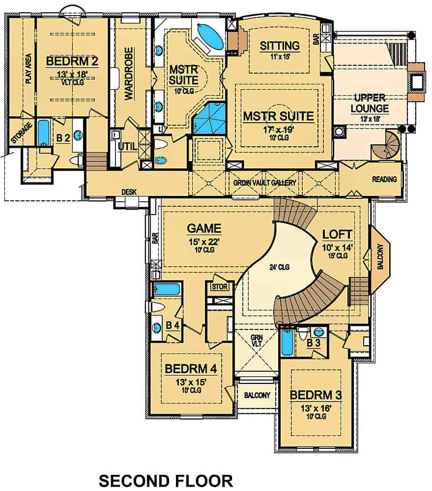 Floor Plan Upper Level