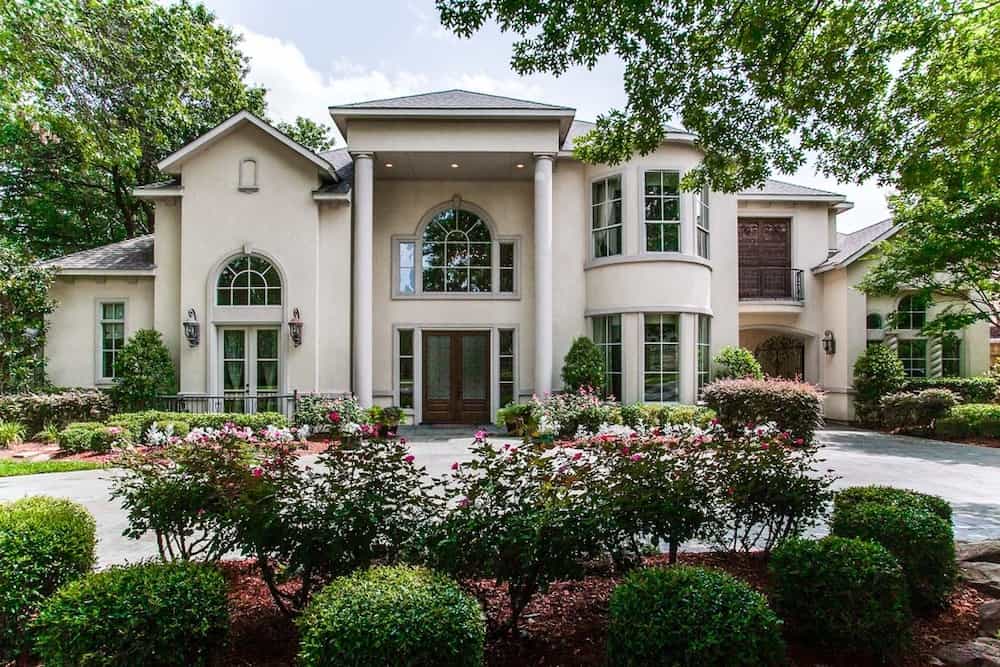 4-Bedroom, 5200 Sq Ft Mediterranean House - Plan #195-1218 - Front Exterior