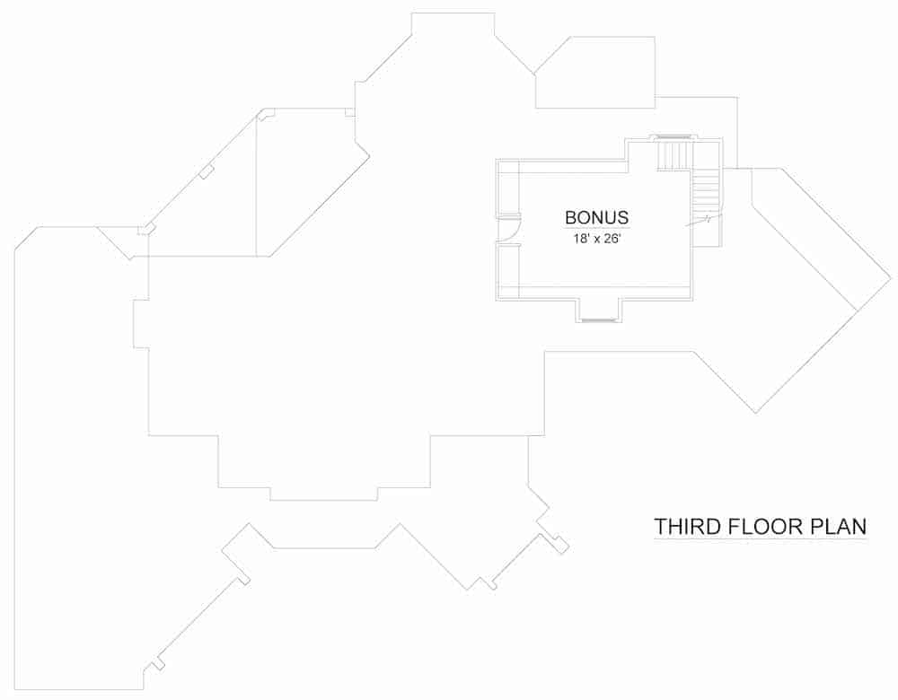 Floor Plan Bonus Room