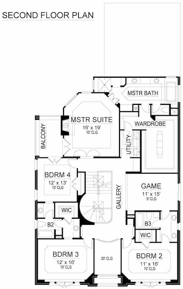 Floor Plan Upper Level