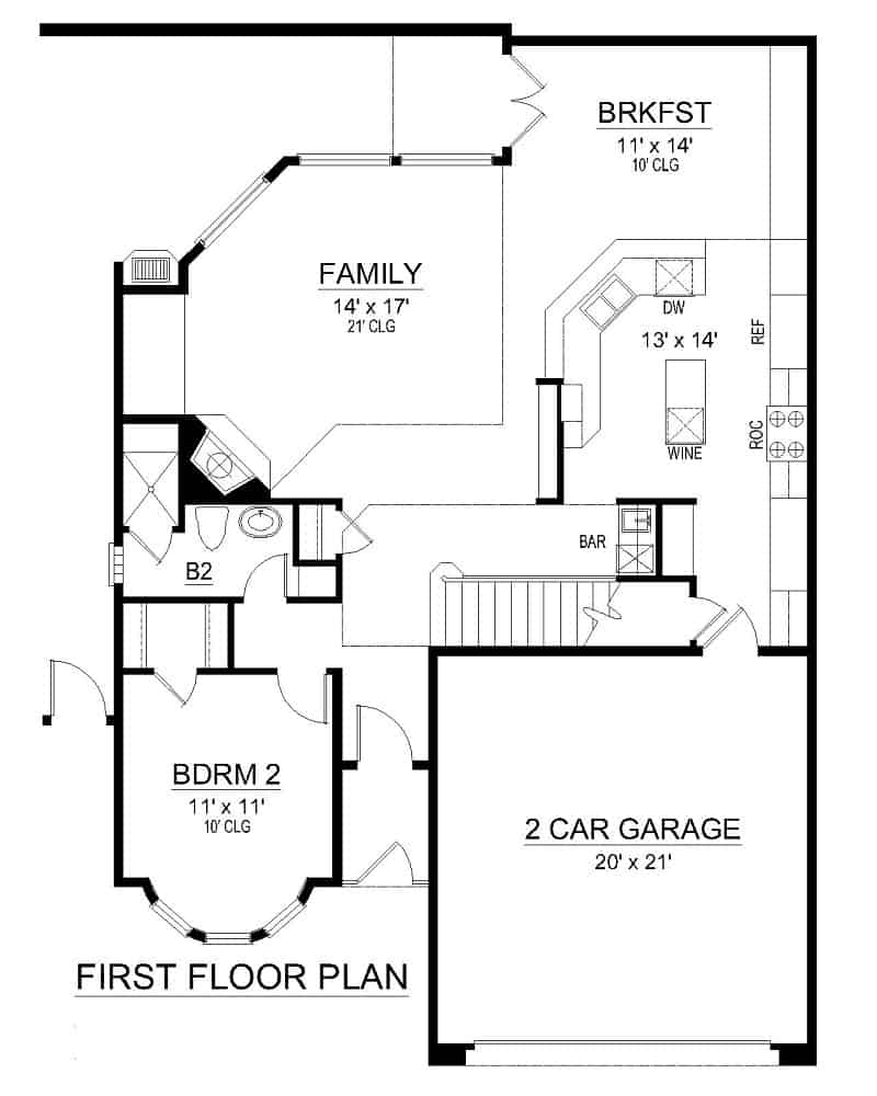 Floor Plan Main Level