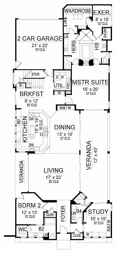 Floor Plan Main Level