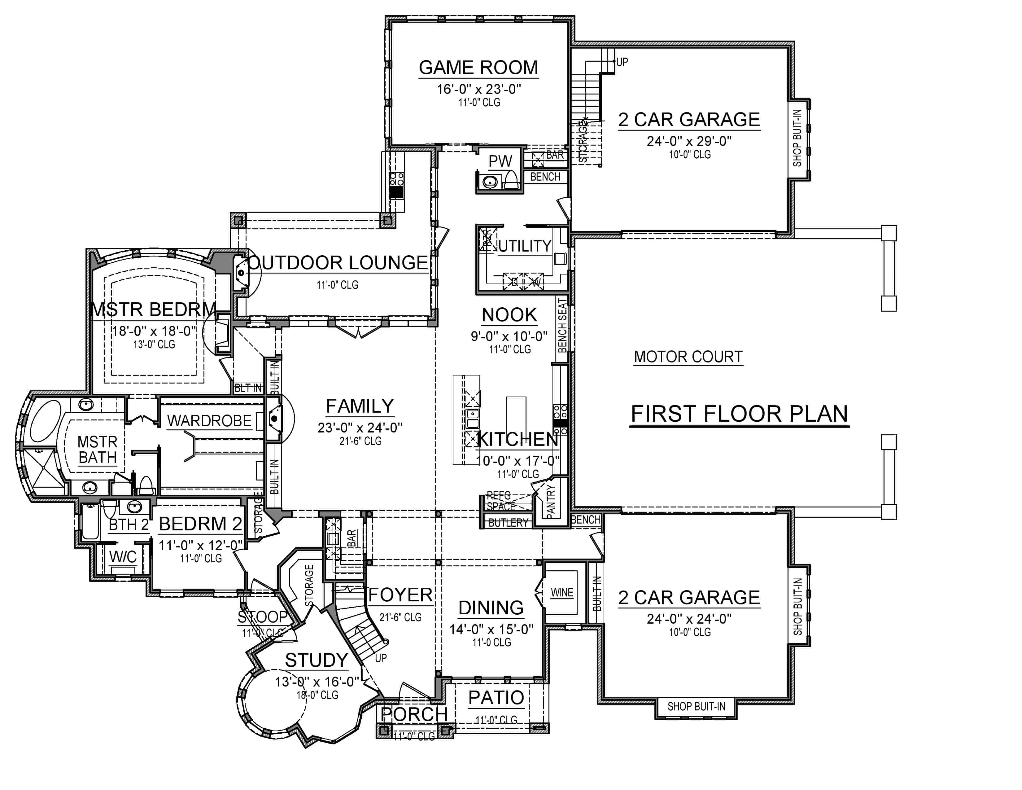 Floor Plan Main Level