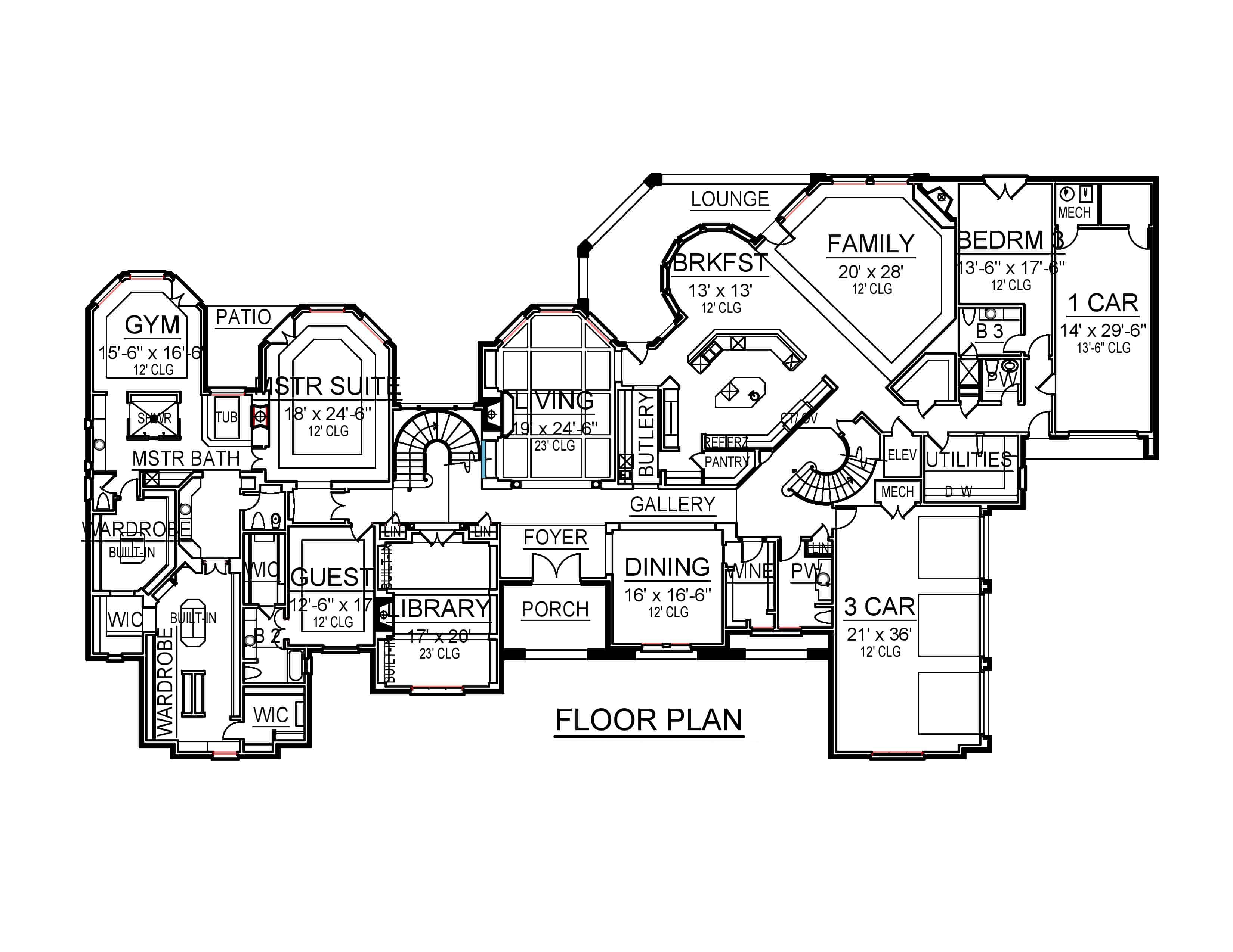 Floor Plan Main Level
