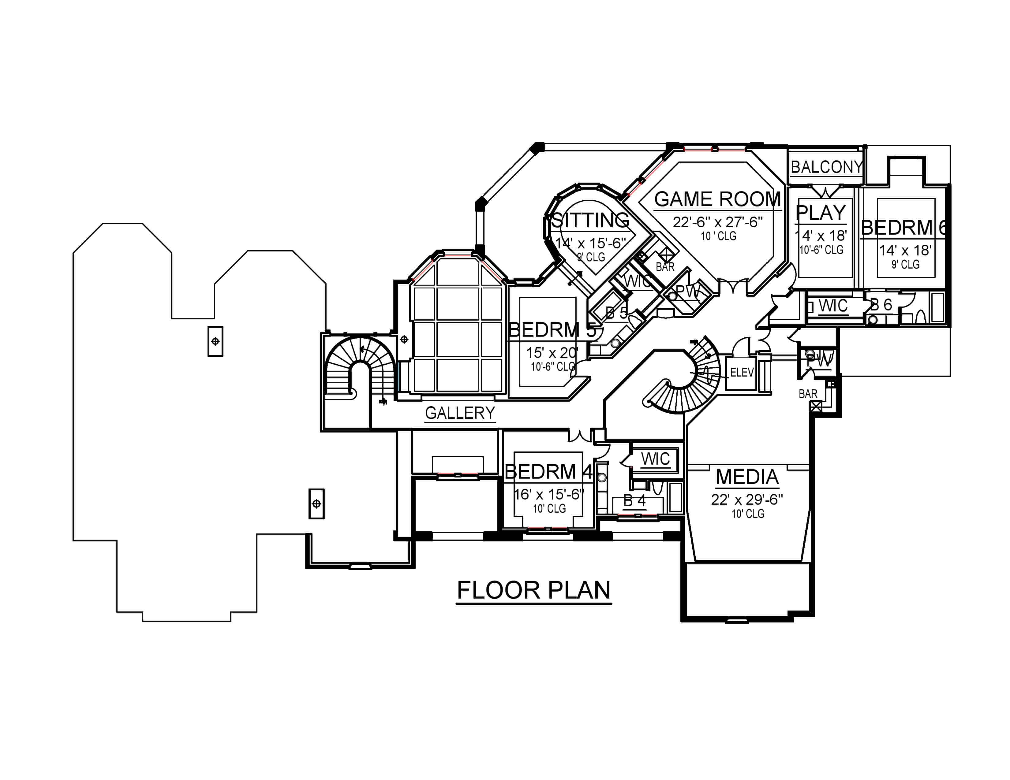 Floor Plan Upper Level