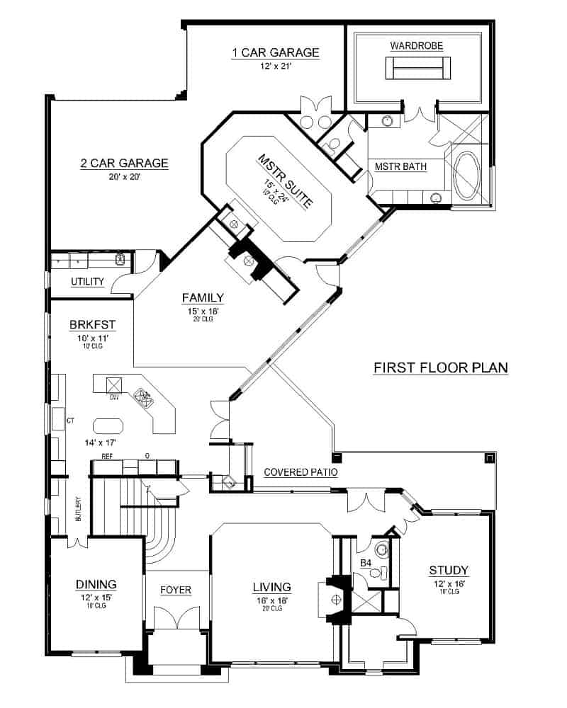Floor Plan Main Level