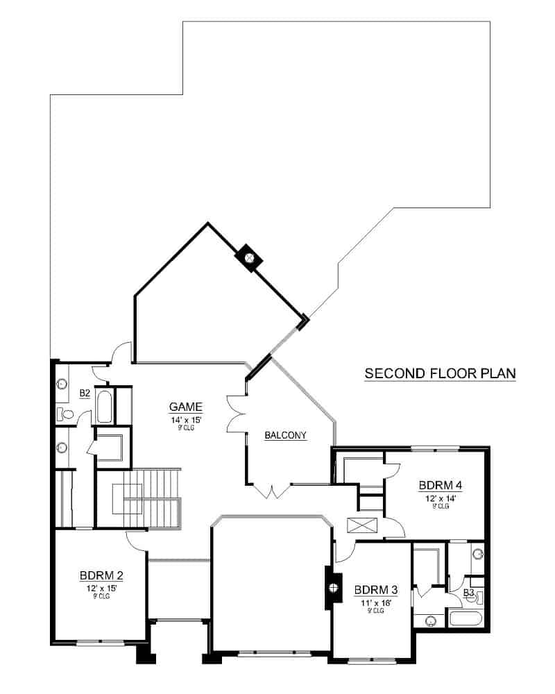 Floor Plan Upper Level