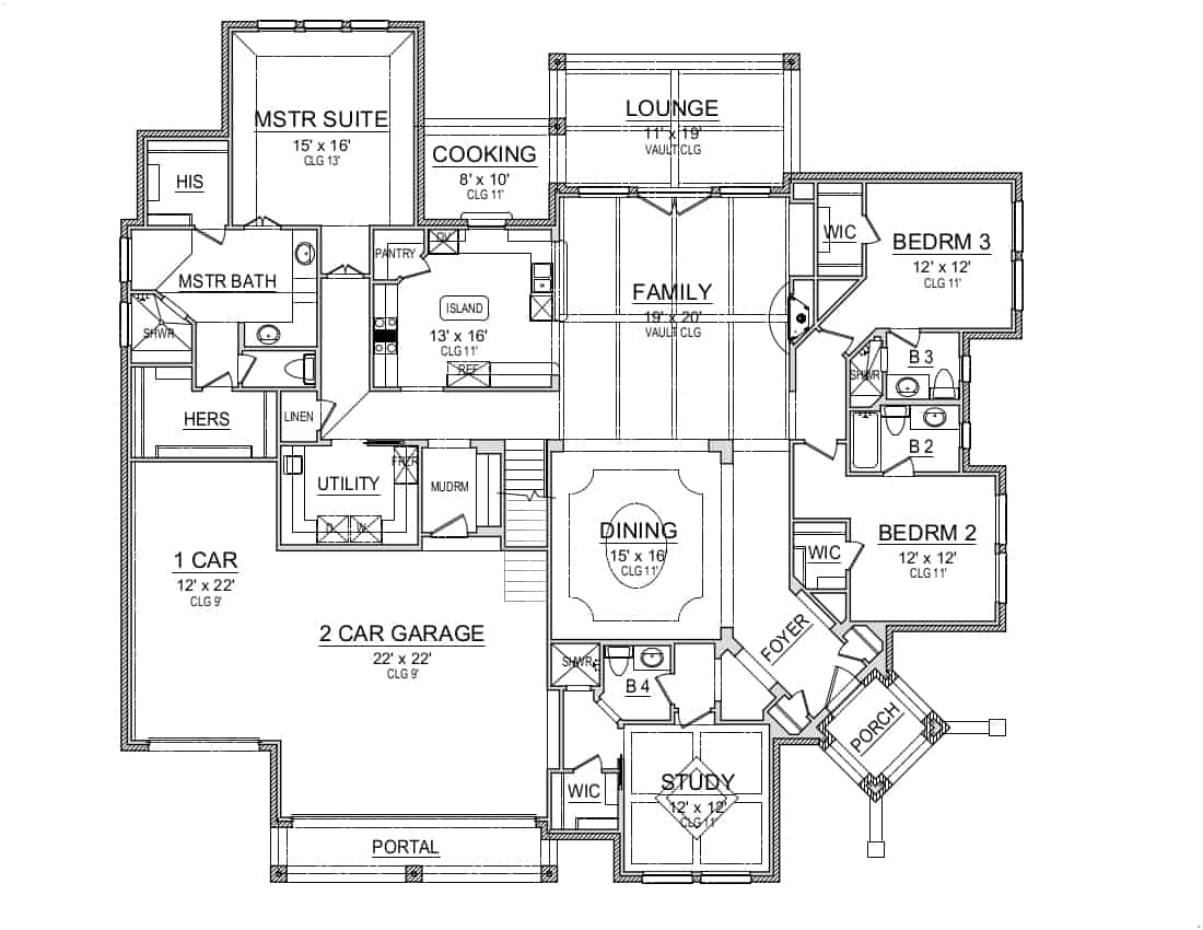 Floor Plan Main Level