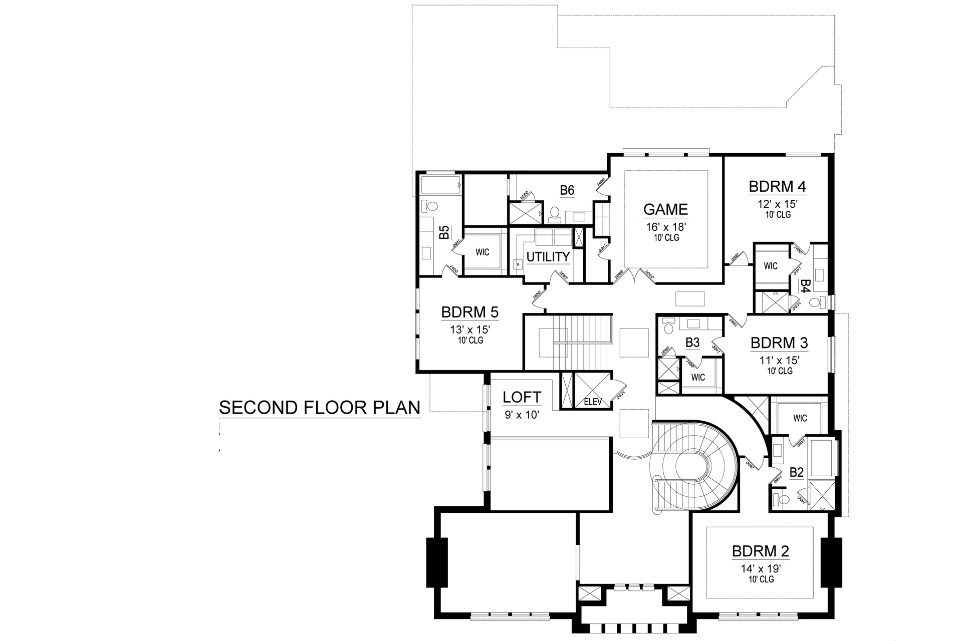 Floor Plan Upper Level