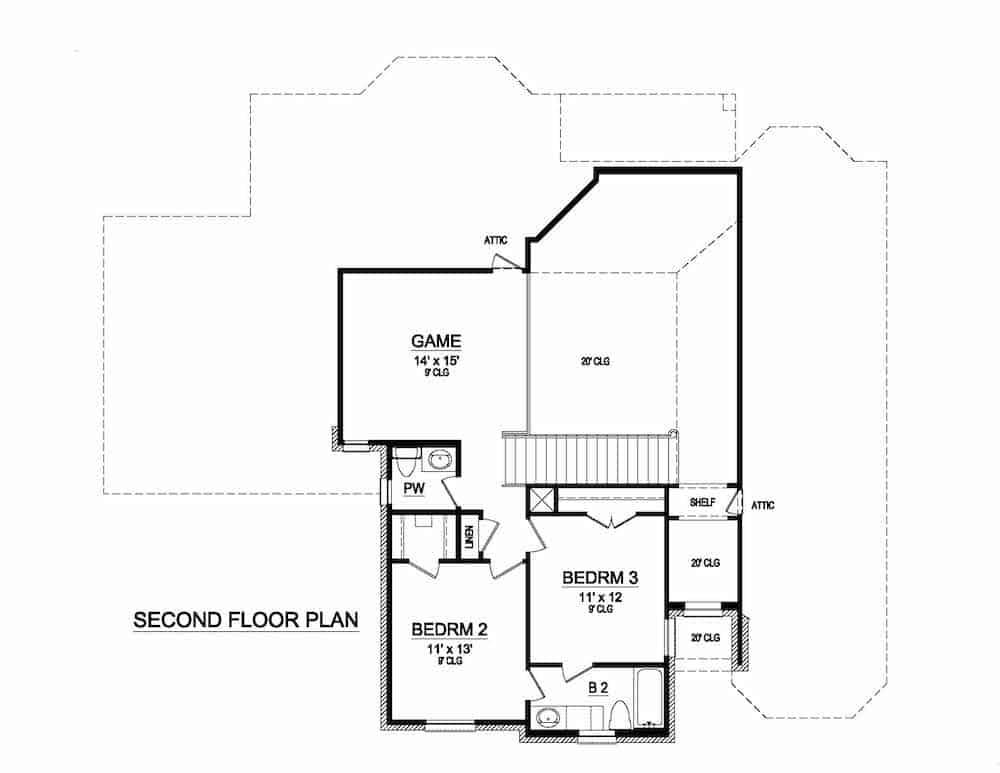 Floor Plan Upper Level