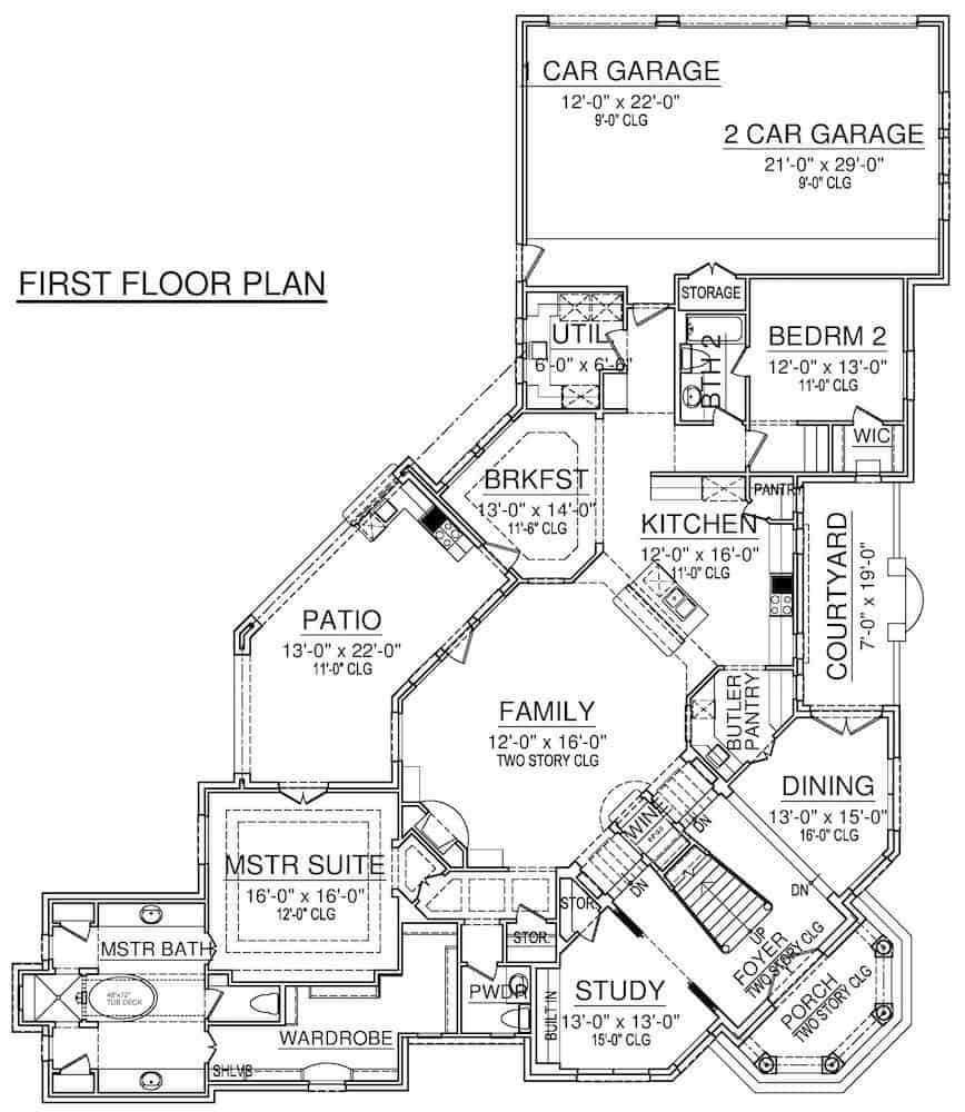 Floor Plan Main Level