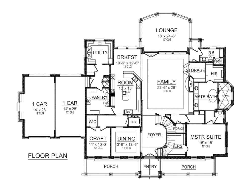 Floor Plan Main Level