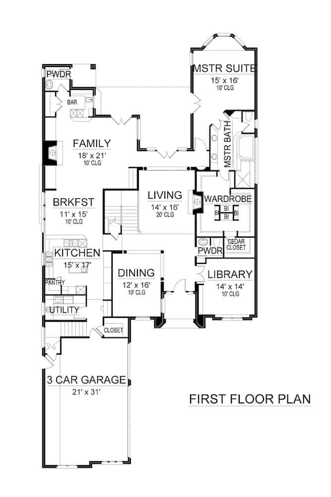 Floor Plan Main Level