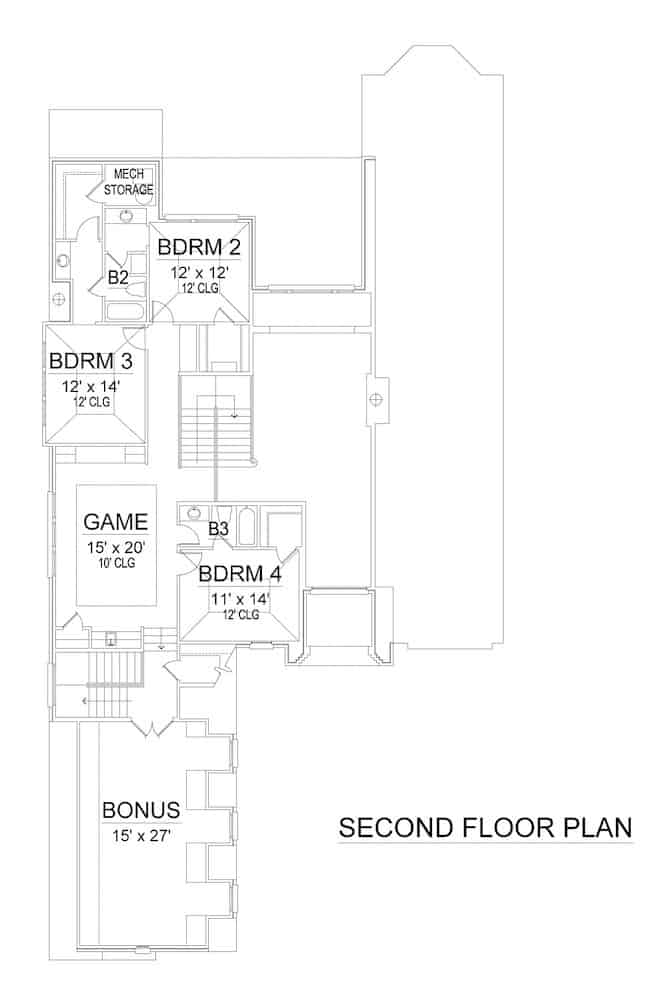 Floor Plan Upper Level