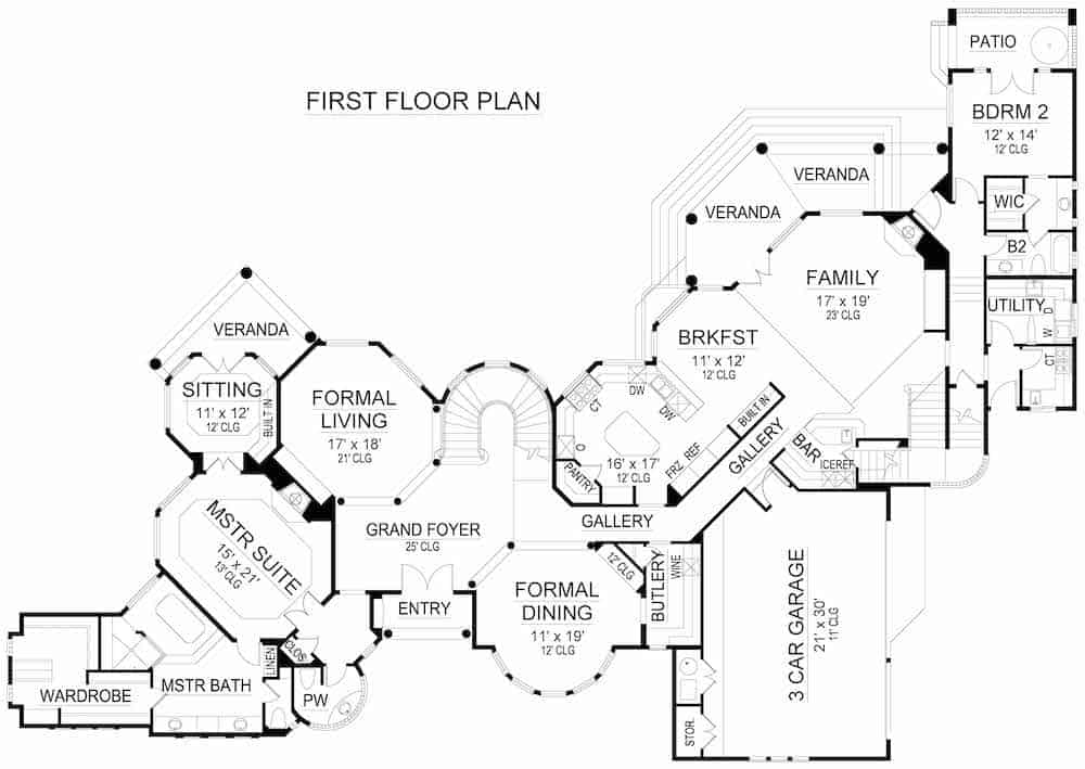 Floor Plan Main Level
