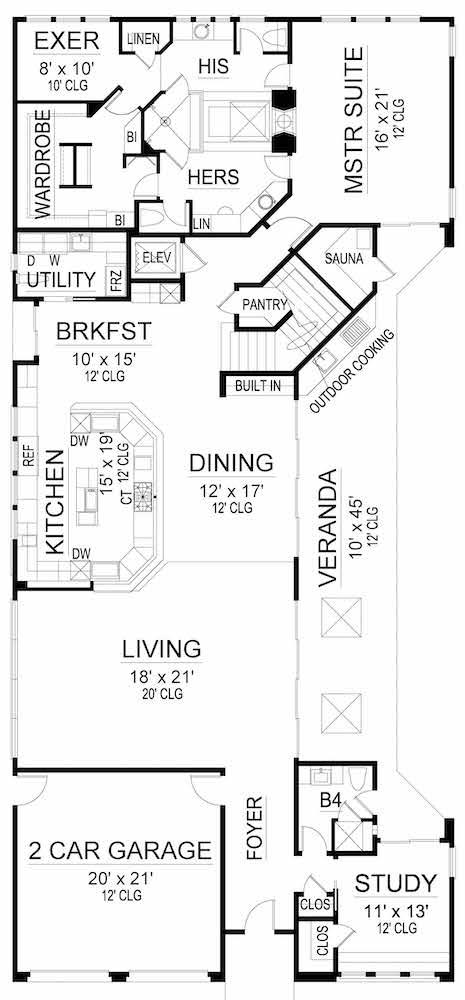Floor Plan Main Level