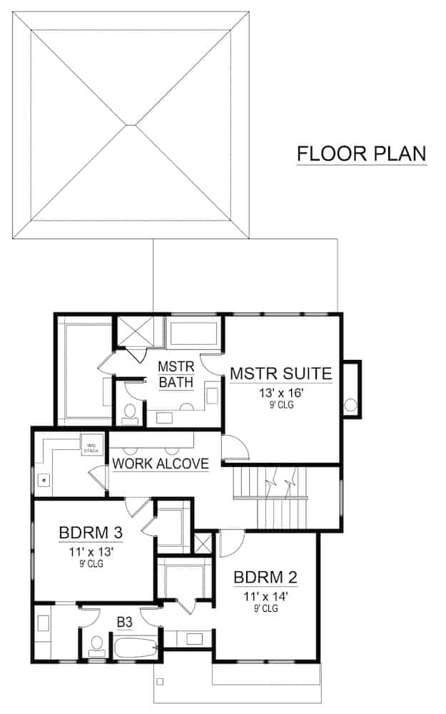 Floor Plan Upper Level